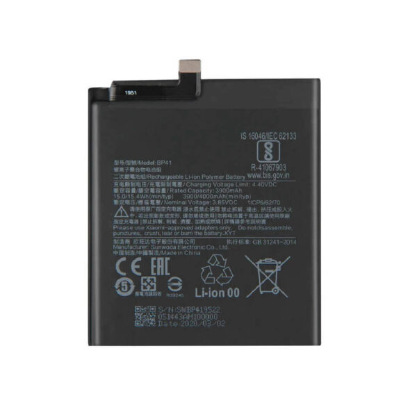Bateria Xiaomi BP 41/ Mi 9T/ Mi 9T Pro