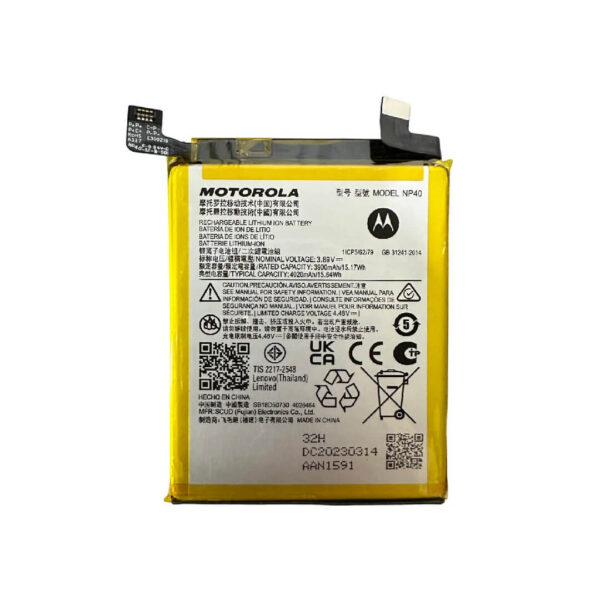 Bateria Motorola NP40 EDGE 30 NEO (Original Nacional)