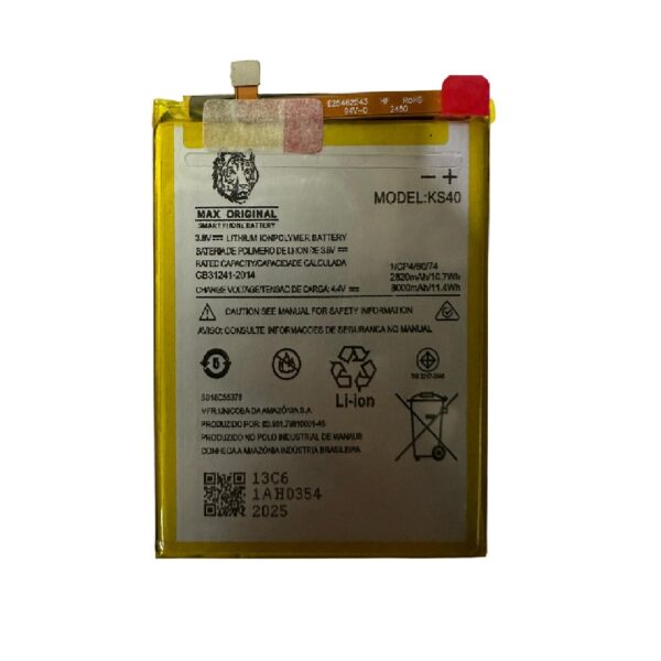 Bateria Motorola KS40 E6 Play/ E6S/ E6i (Max Original)