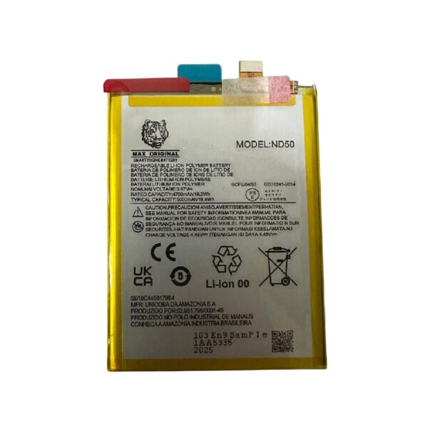 Bateria Motorola ND50 /G42 /G62 (Max Original)
