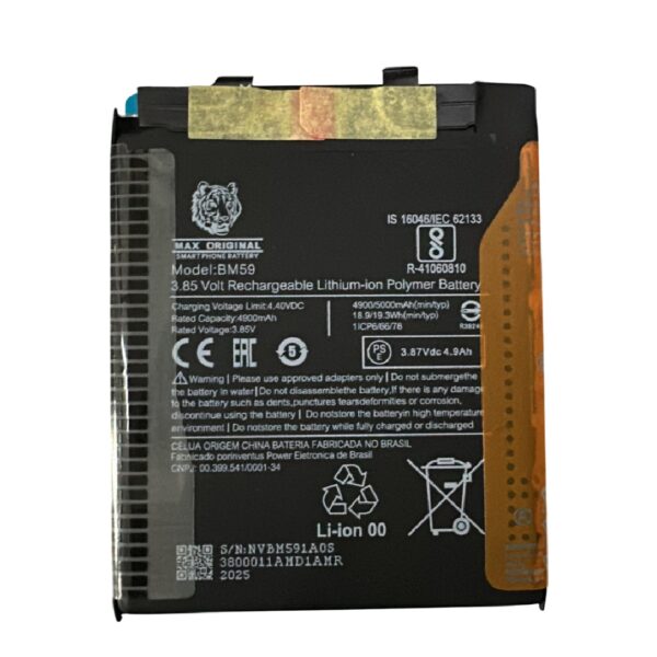 Bateria Xiaomi BM59 Mi 11T (Max Original)